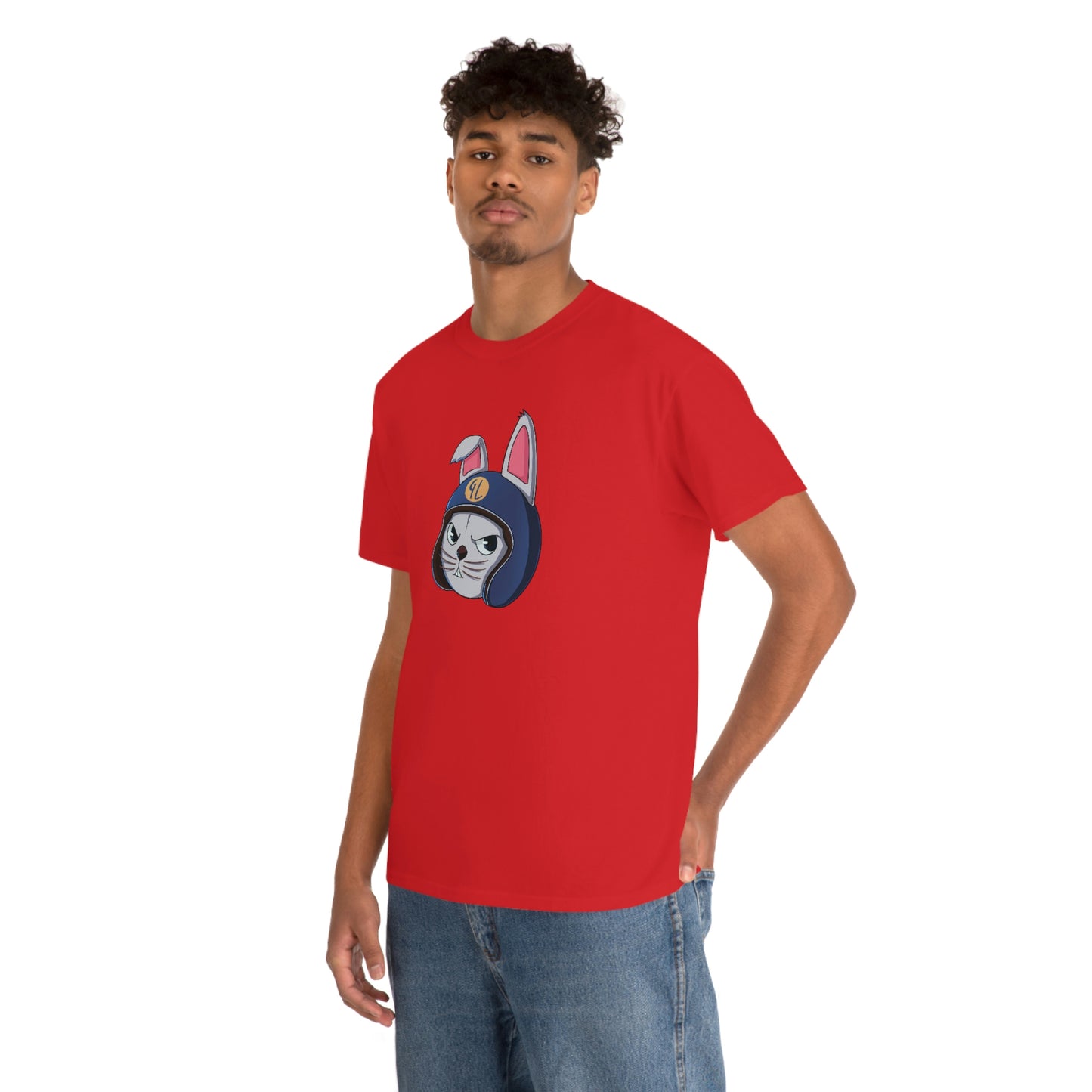 “Bunny Skyline” Unisex Heavy Cotton Tee