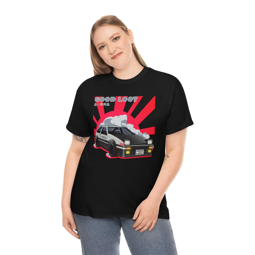 GOOD LOOT “Teddy AE86 Pt.2” Unisex Heavy Cotton Tee