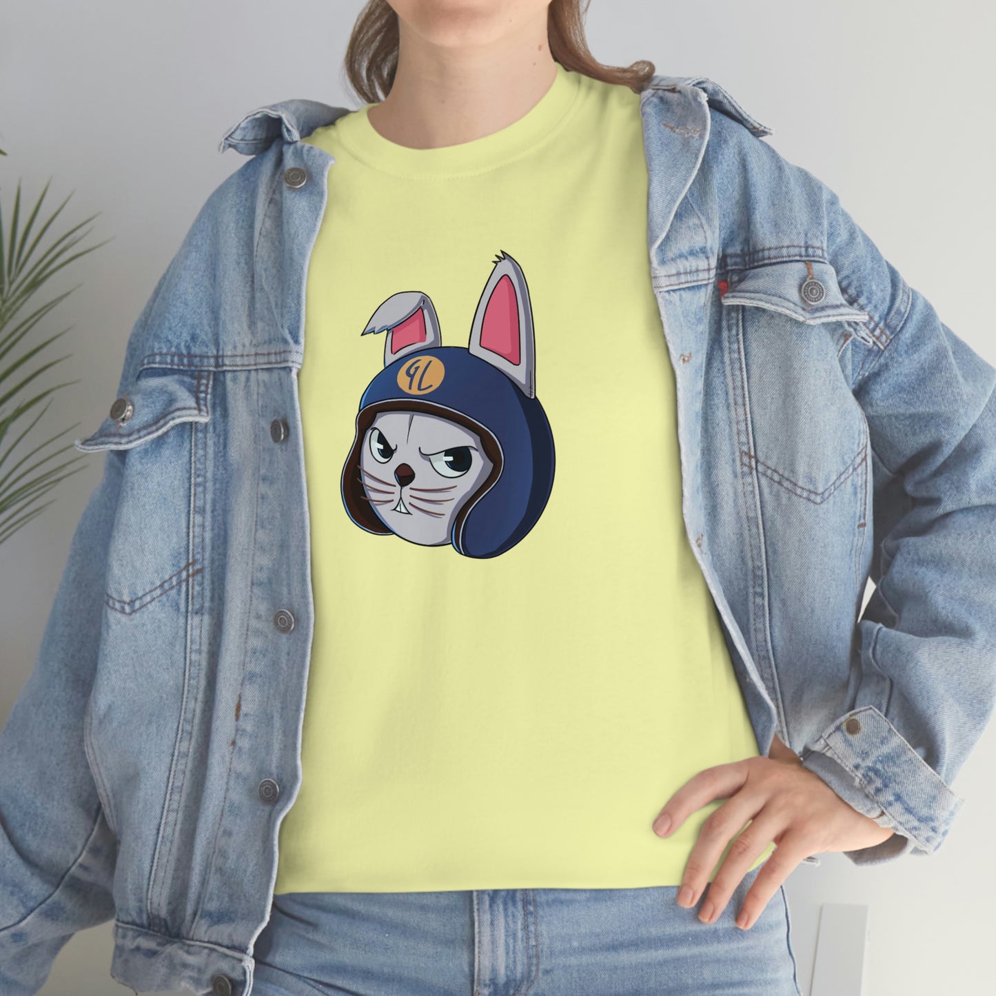 “Bunny Skyline” Unisex Heavy Cotton Tee