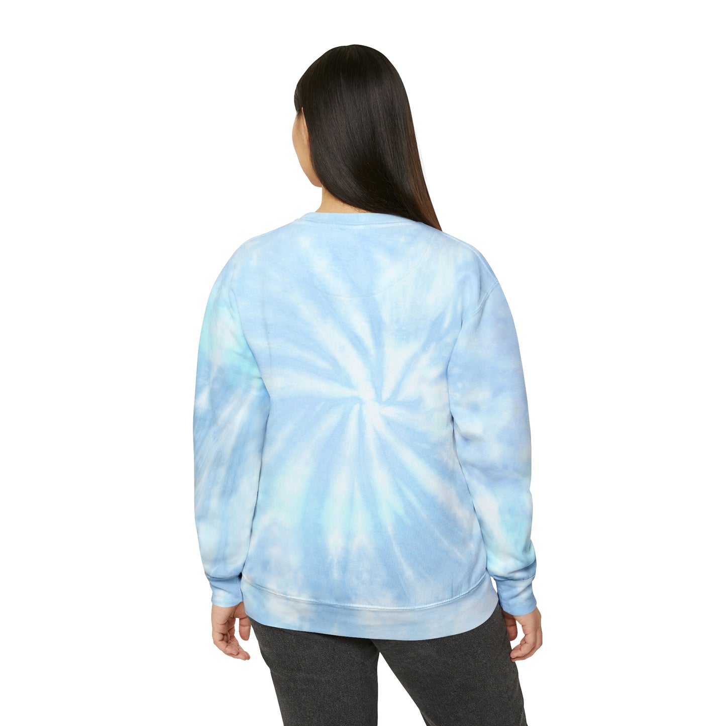 “UWU Rhi” Unisex Tie-Dye Sweatshirt
