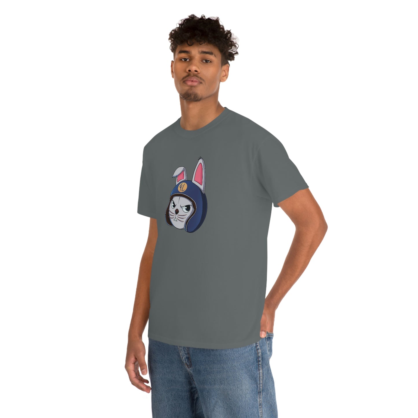 “Bunny Skyline” Unisex Heavy Cotton Tee