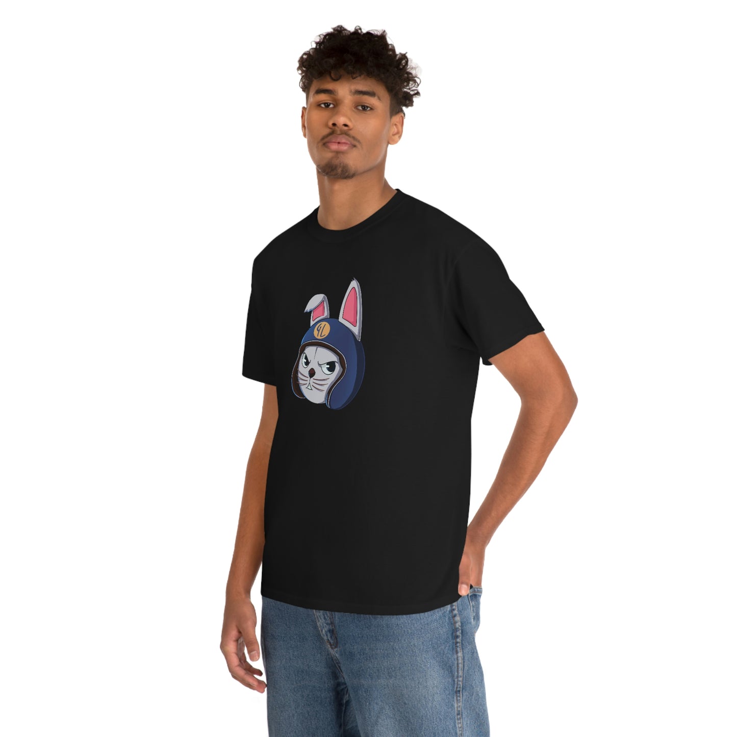 “Bunny Skyline” Unisex Heavy Cotton Tee