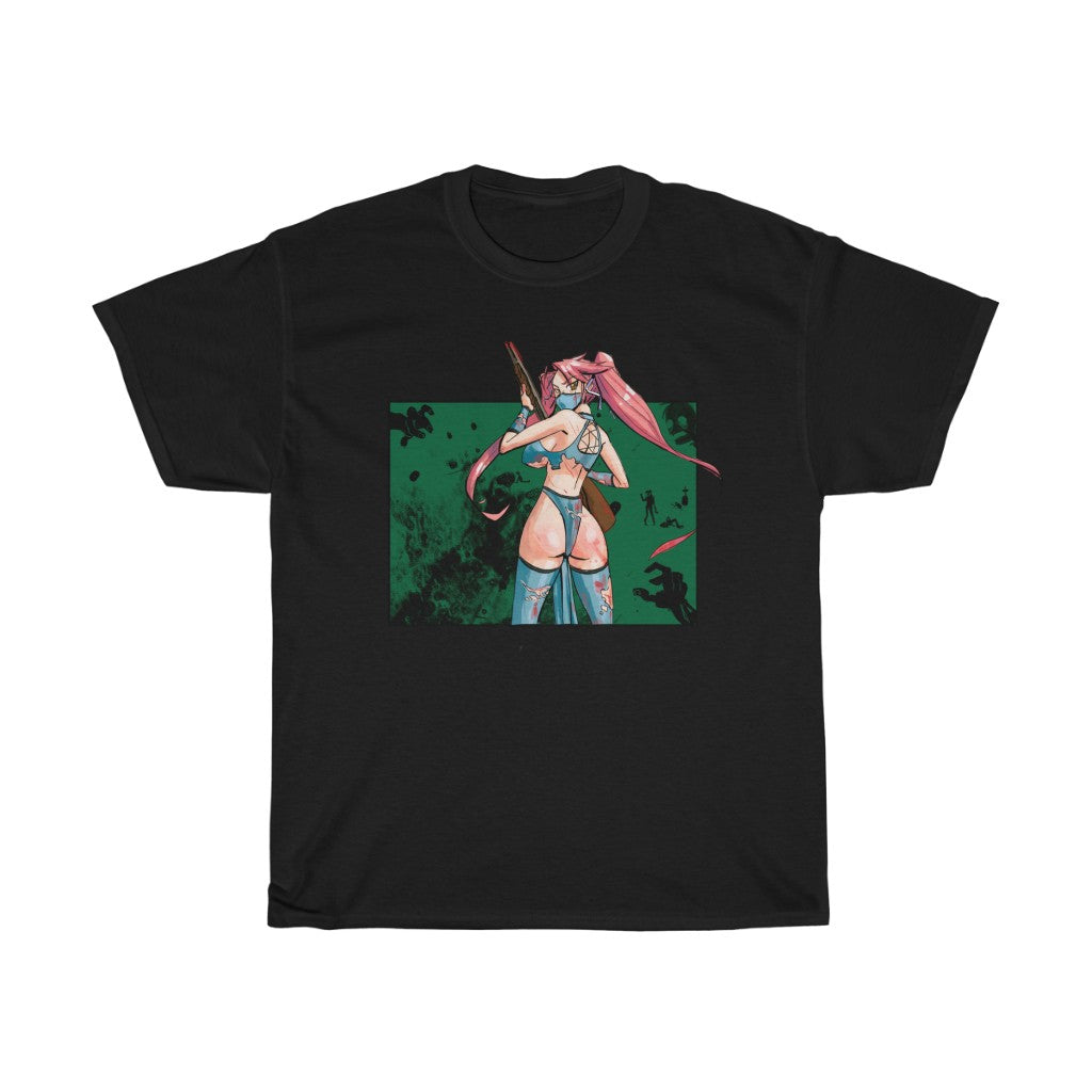 GOOD LOOT “Zombie Gunner” Unisex Heavy Cotton Tee