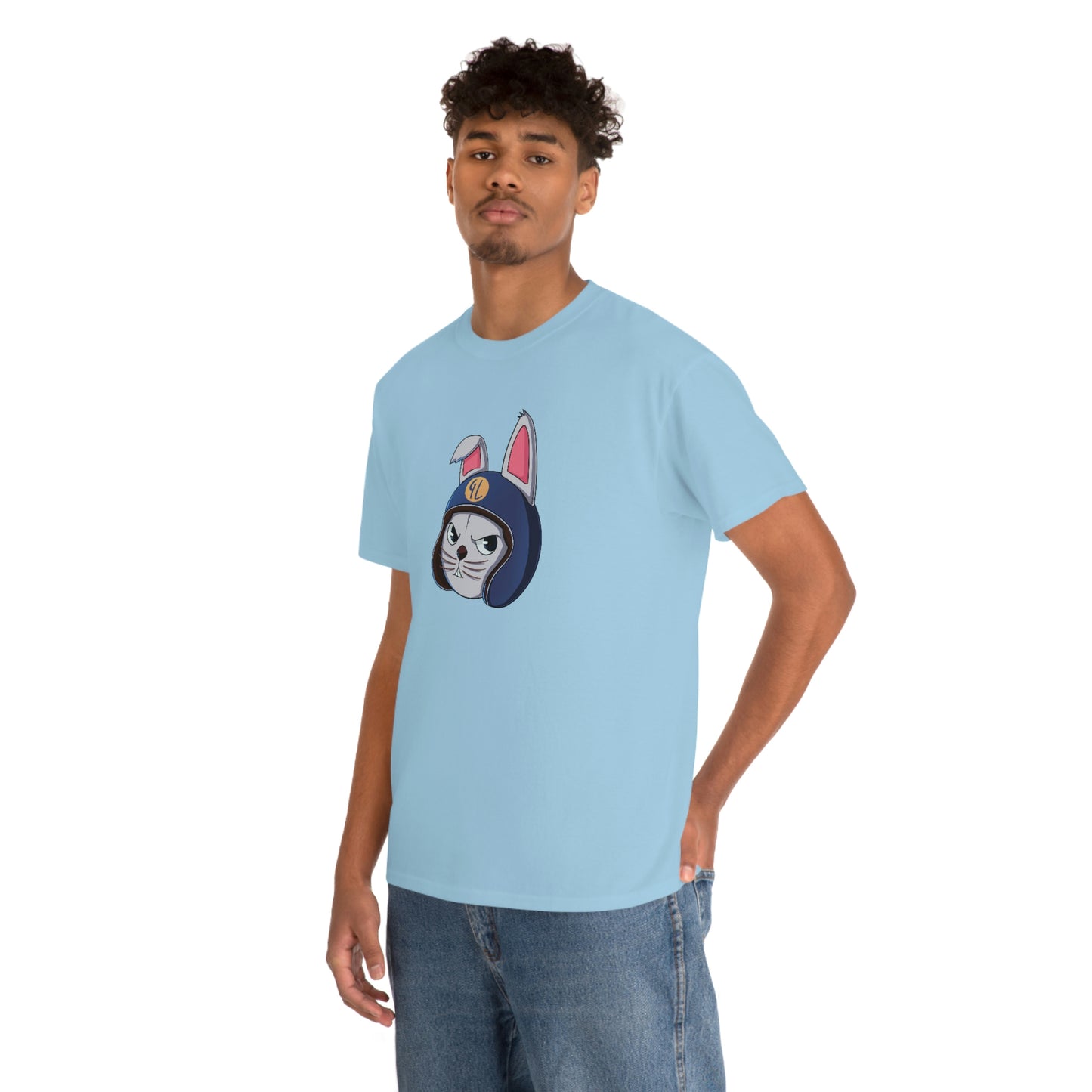 “Bunny Skyline” Unisex Heavy Cotton Tee