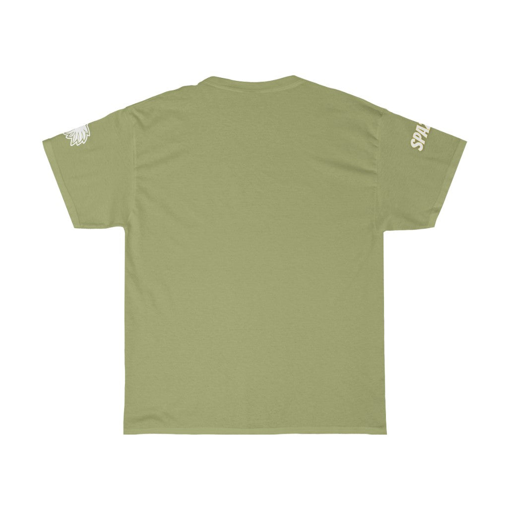 GOOD LOOT "Spazz White Wolf" Heavy Cotton Tee