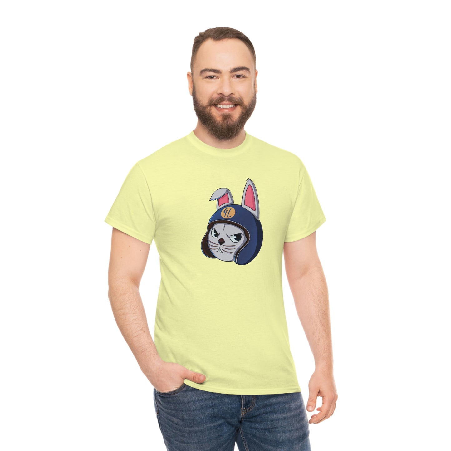 “Bunny Skyline” Unisex Heavy Cotton Tee