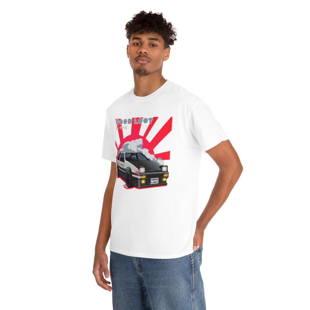 GOOD LOOT “Teddy AE86 Pt.2” Unisex Heavy Cotton Tee