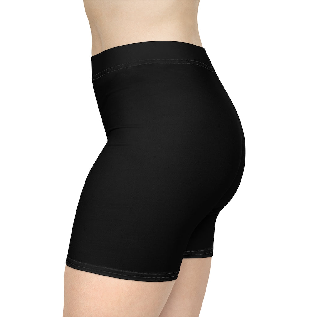 “Good Loot Logo” Black Women's Biker Shorts