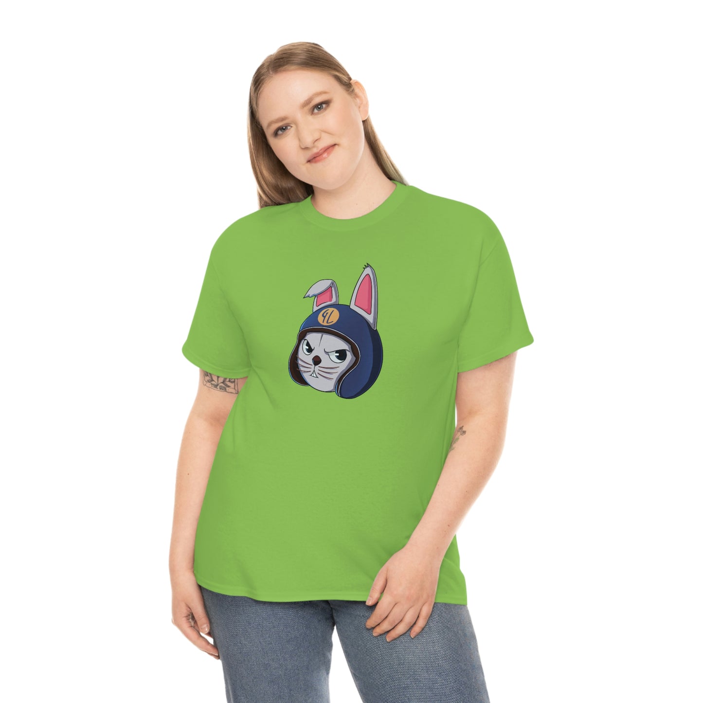 “Bunny Skyline” Unisex Heavy Cotton Tee