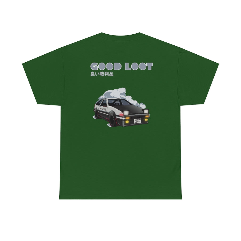 GOOD LOOT “Teddy AE86” Unisex Heavy Cotton Tee