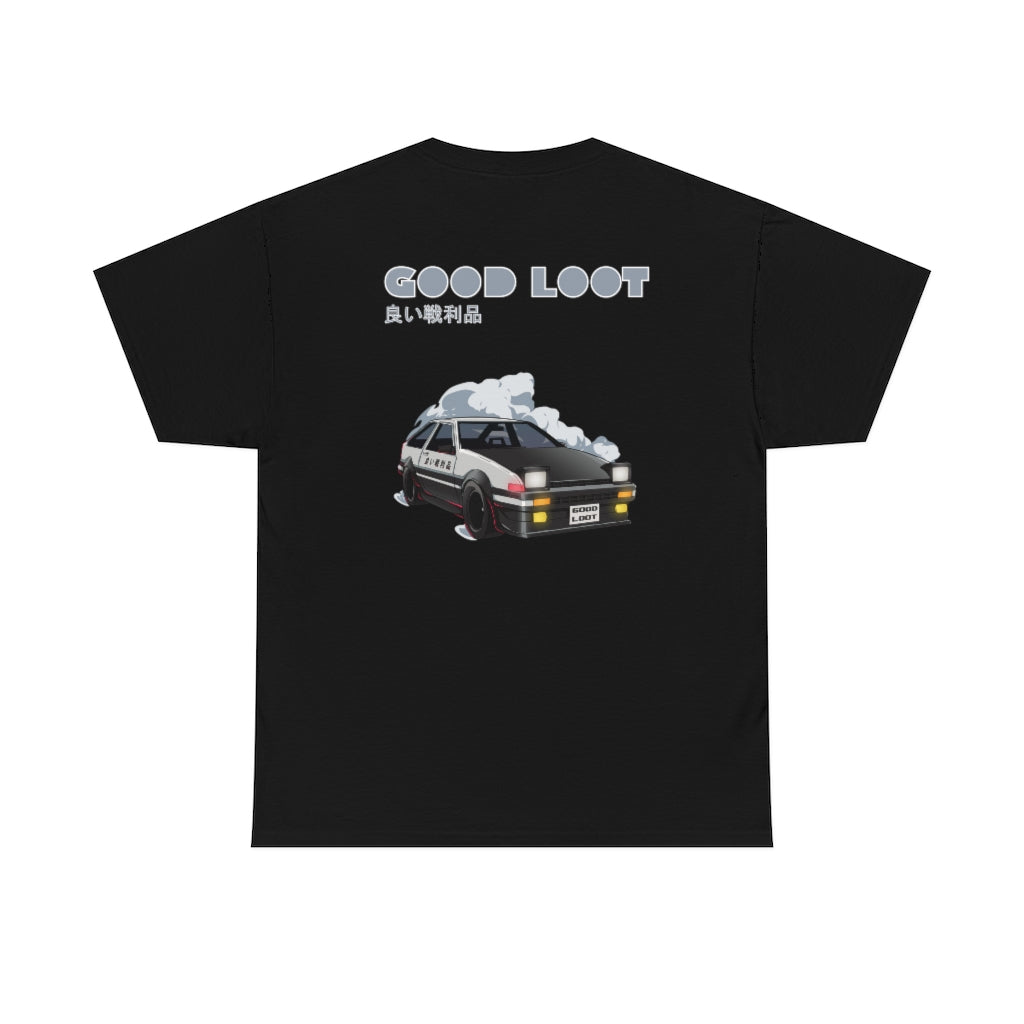 GOOD LOOT “Teddy AE86” Unisex Heavy Cotton Tee