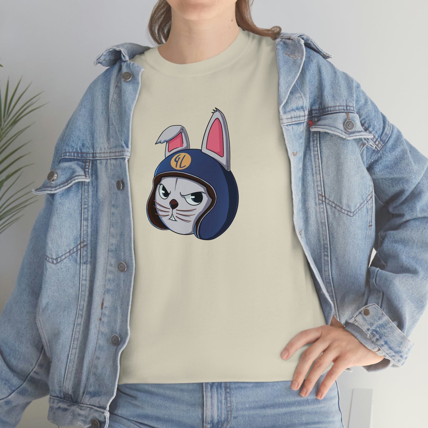 “Bunny Skyline” Unisex Heavy Cotton Tee