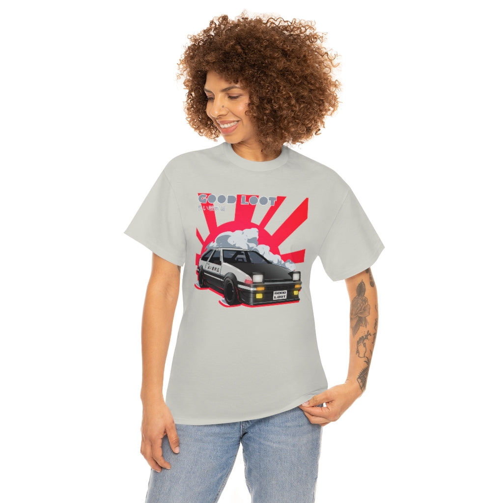 GOOD LOOT “Teddy AE86 Pt.2” Unisex Heavy Cotton Tee