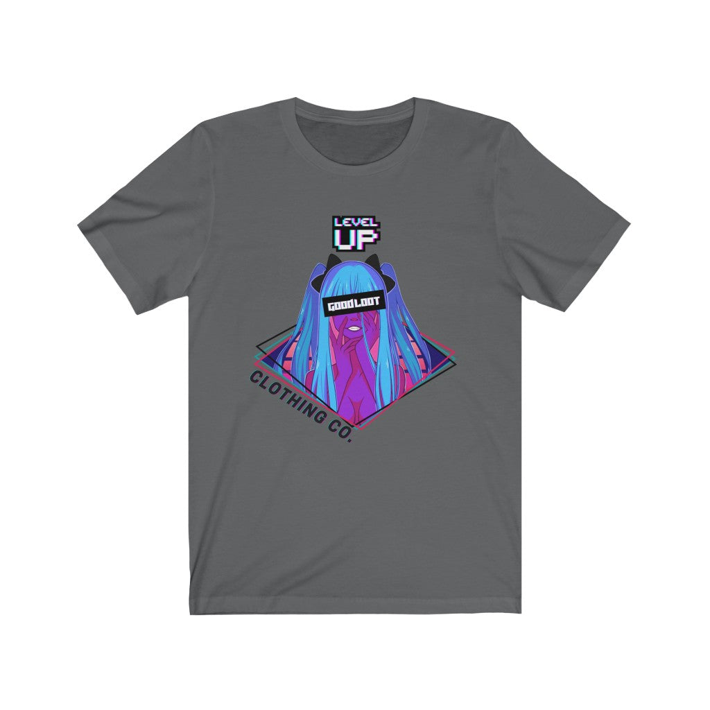 GOOD LOOT "Level Up" Unisex Jersey Short Sleeve Tee