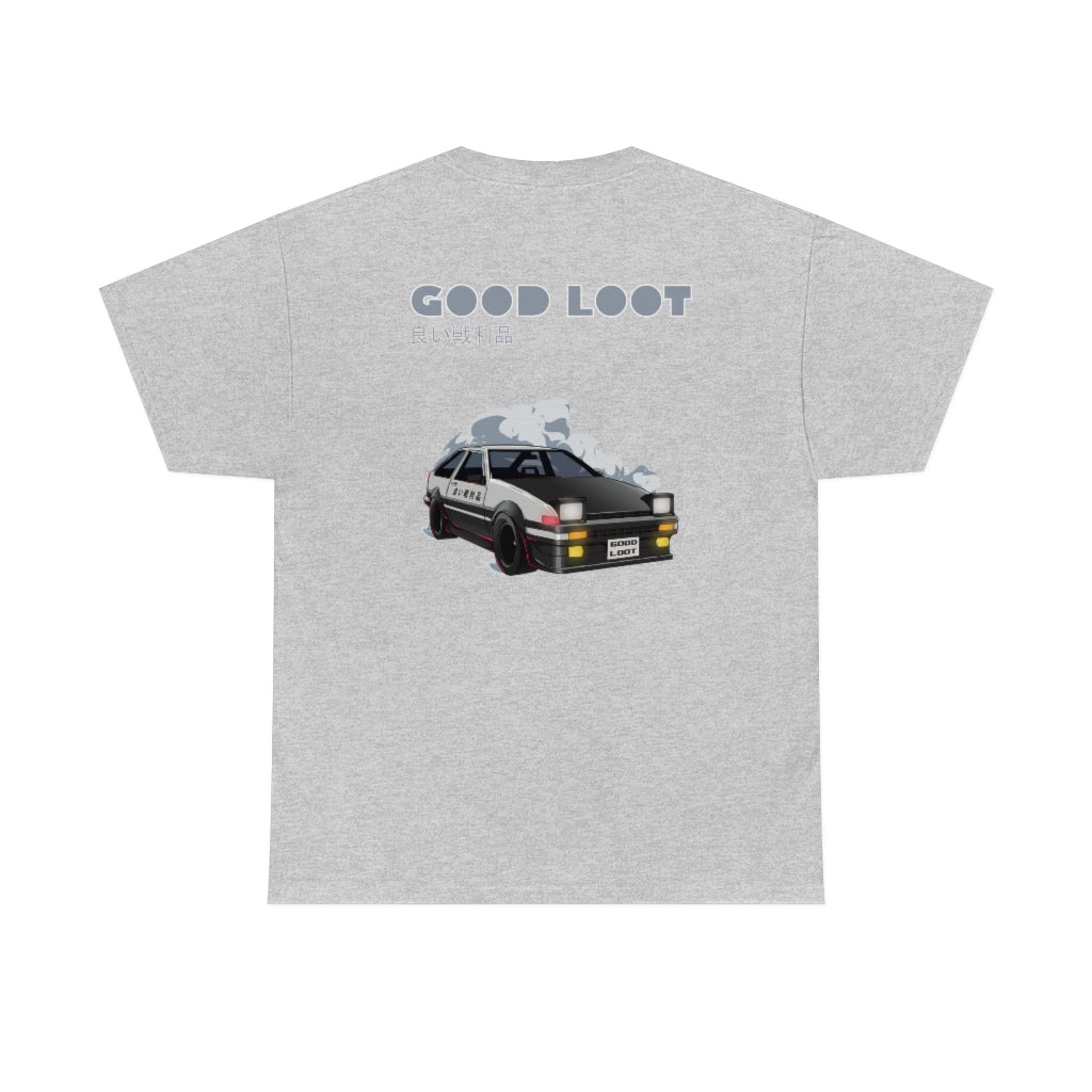 GOOD LOOT “Teddy AE86” Unisex Heavy Cotton Tee