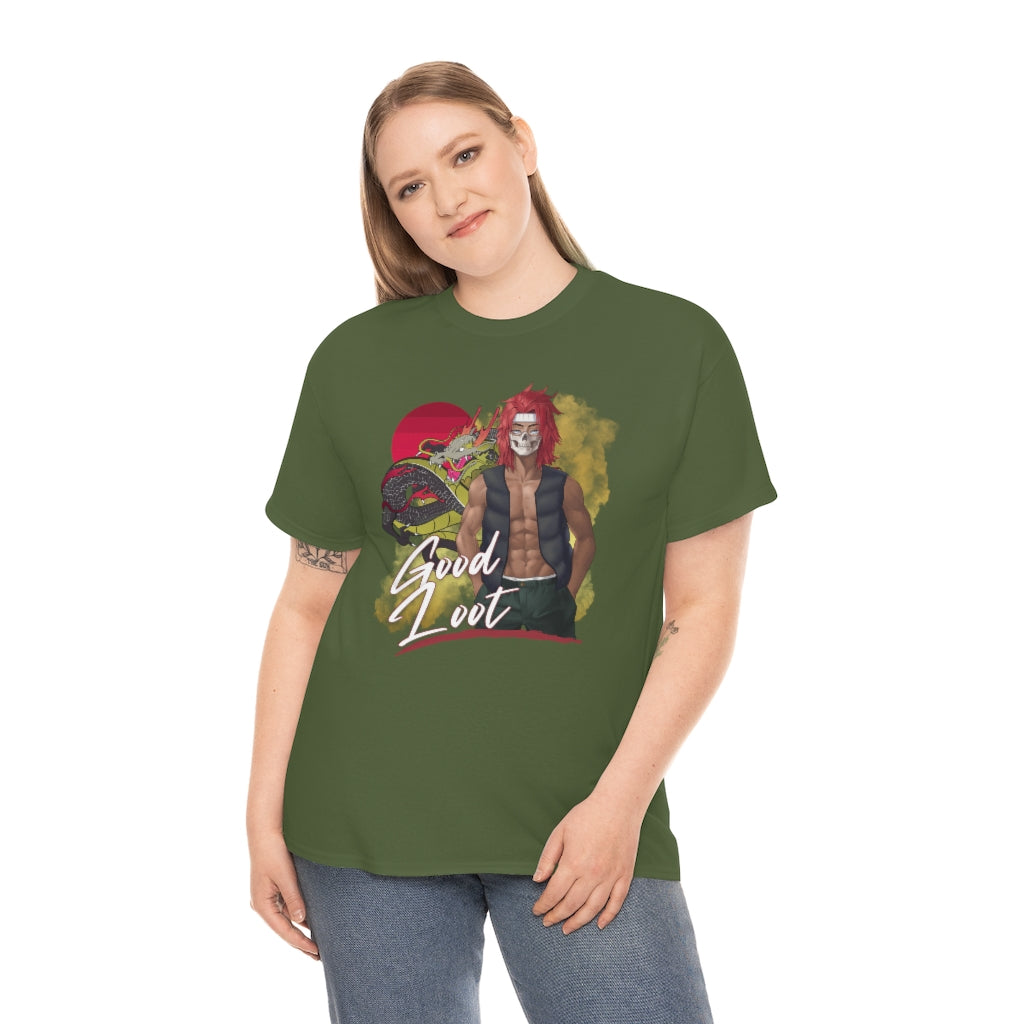 “Doryu Crimson Warrior” Unisex Heavy Cotton Tee