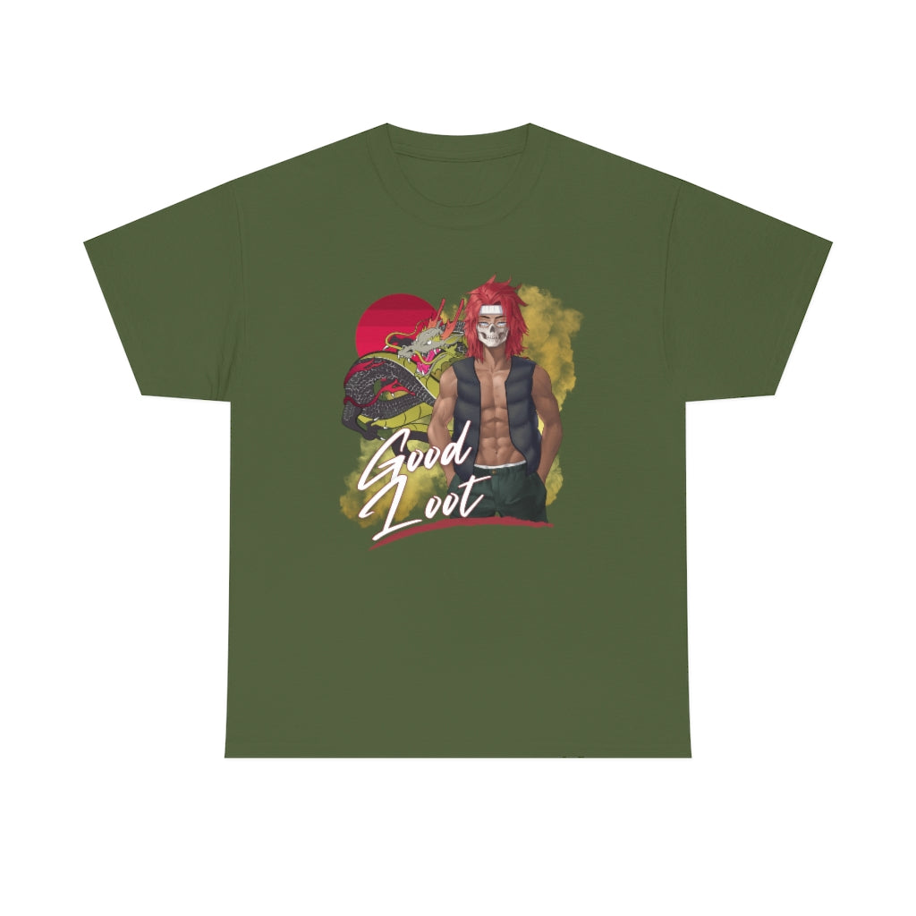 “Doryu Crimson Warrior” Unisex Heavy Cotton Tee