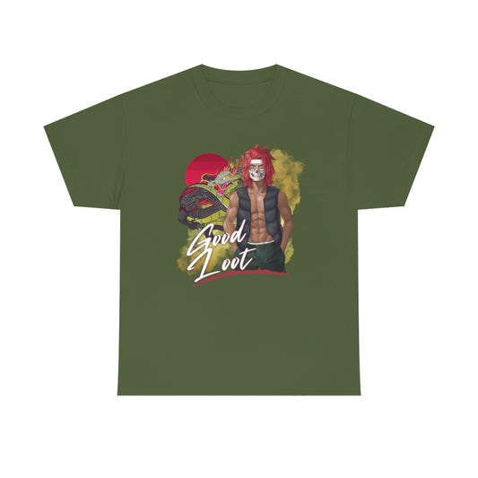 “Doryu Crimson Warrior” Unisex Heavy Cotton Tee