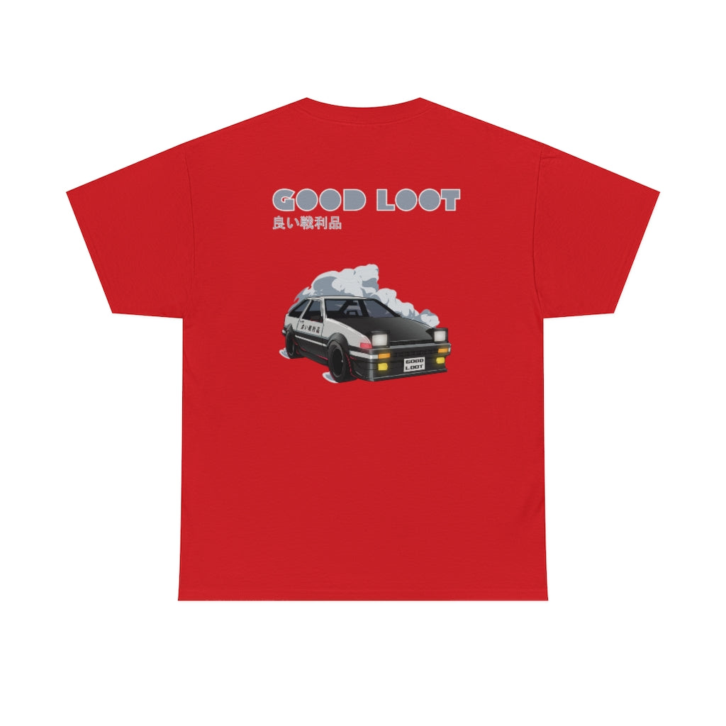 GOOD LOOT “Teddy AE86” Unisex Heavy Cotton Tee
